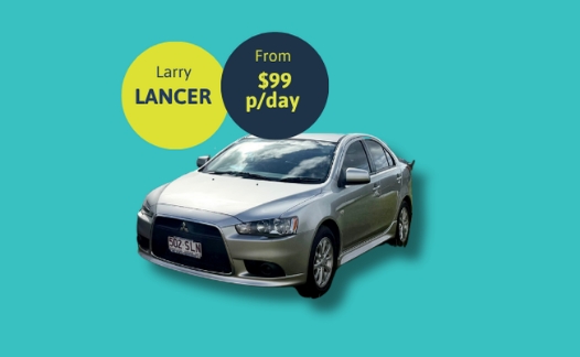 Car Rental Whitsundays | 2012 Mitsubishi Lancer